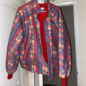 Vintage Bomber Jacket ( Walls Mountain)